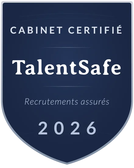Badge Cabinet Certifié TalentSafe 2026